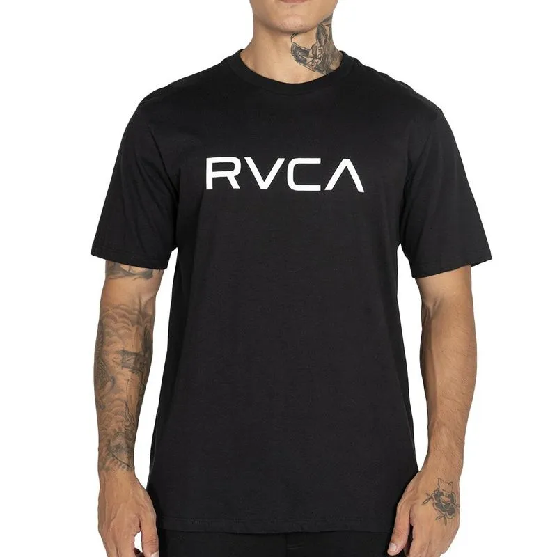 Camiseta RVCA Big RVCA Plus Size WT25 Masculina Preto 1G / preto