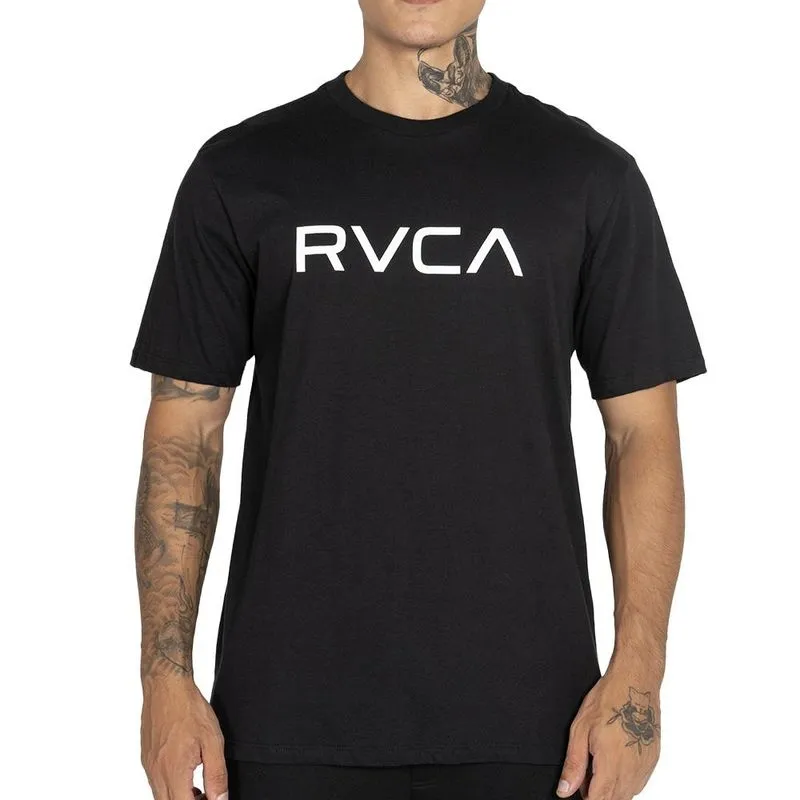 Camiseta RVCA Big RVCA Plus Size WT25 Masculina Preto 2G / preto