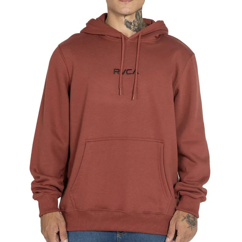 Moletom RVCA Canguru Tonally 270G WT25 Masculino Vinho P / vermeho