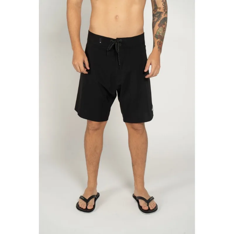 Boardshort Everyday Solid Fusion 18-Preto-42