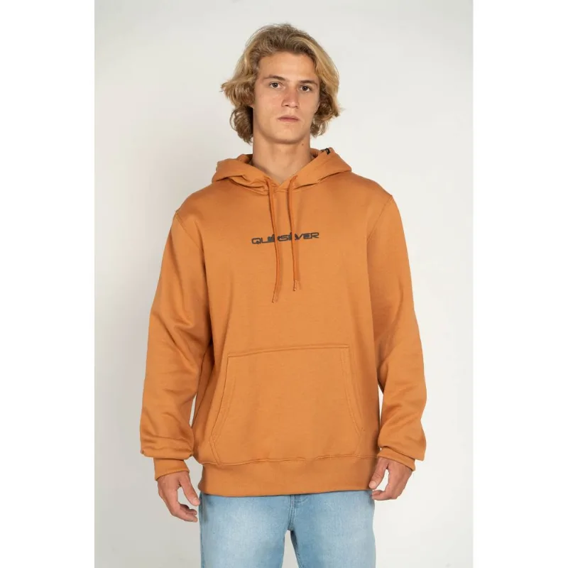 Moletom Quiksilver Fech Omni Logo Dna Mostarda GG