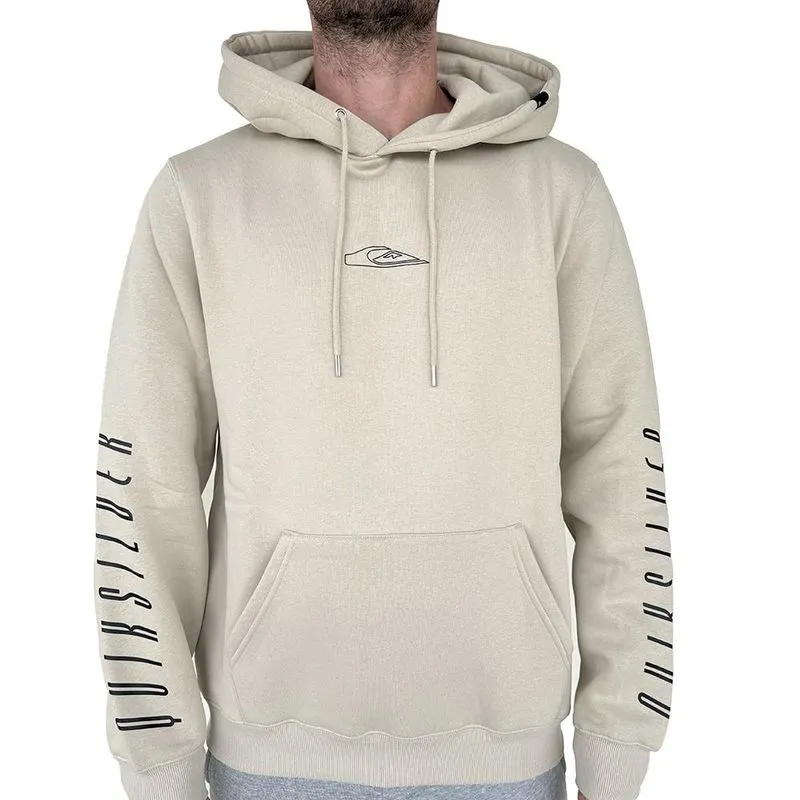 Moletom Quiksilver Canguru Quik Action WT25 Masculino Areia P / begê