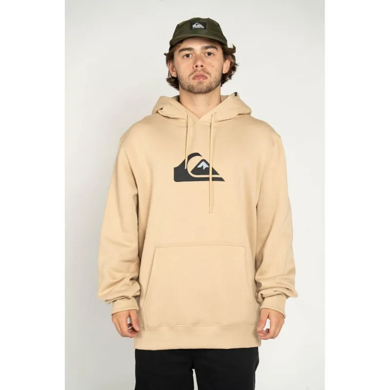 Moletom Quiksilver Fech Comp Logo Cáqui Moletom Quiksilver Fech Comp Logo Caqui-Caqui-G