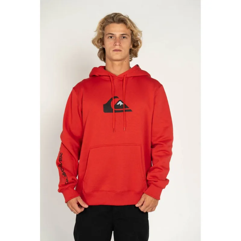 Moletom Quiksilver Fech Comp Logo Vermelho-Vermelho-P
