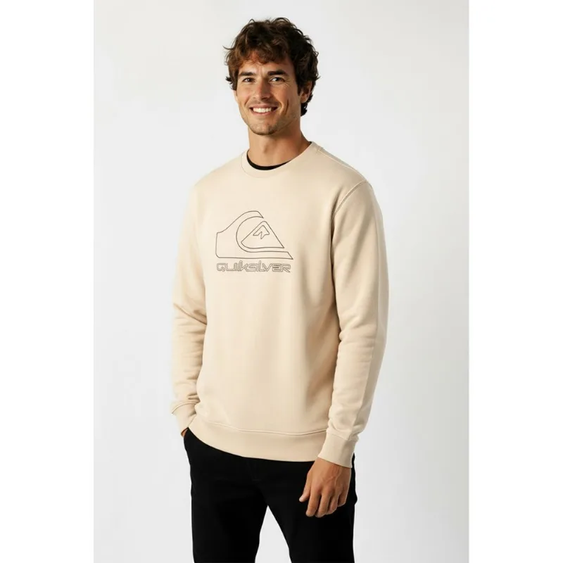Moletom Quiksilver Care New Tour Areia-Areia-P