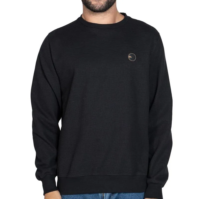 Moletom Quiksilver Careca Rythimic WT25 Masculino Preto G / preto