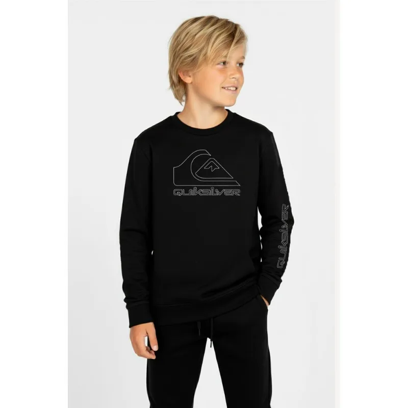 Moletom Quiksilver Care New Tour 310G Preto-Preto-4