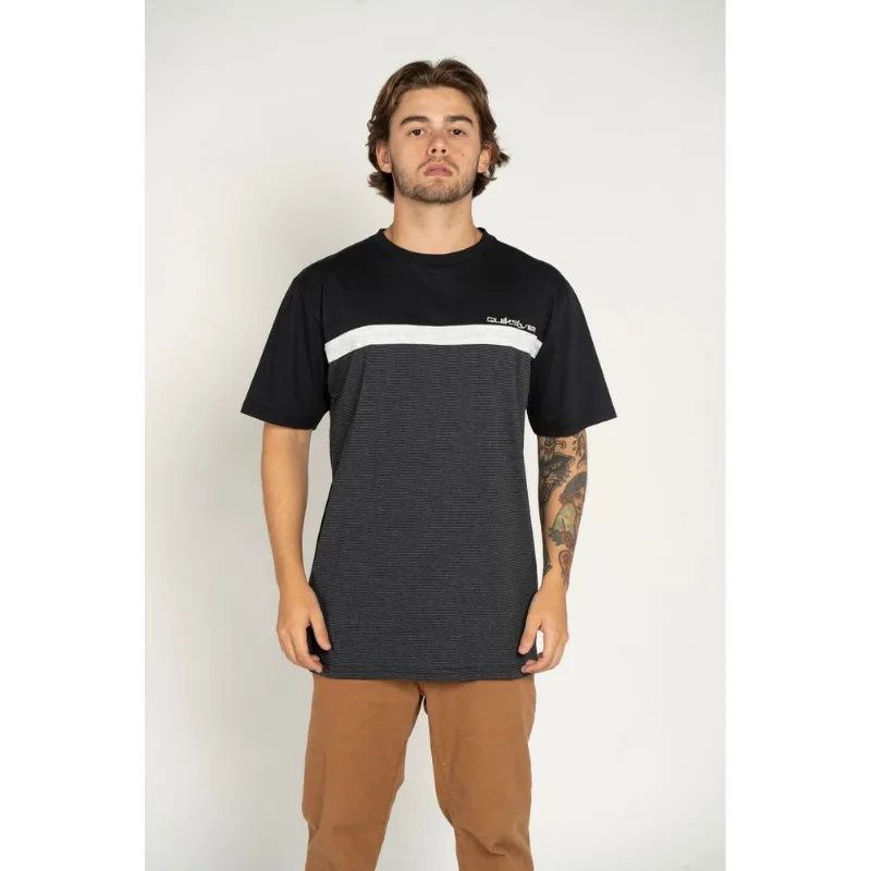 Camiseta Quiksilver M/C Top Line Preto-Preto-GG