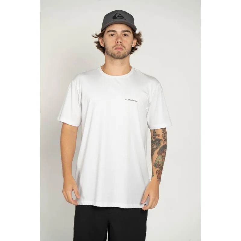 Camiseta Quiksilver M/C Essential Touch Branco-Branco-P