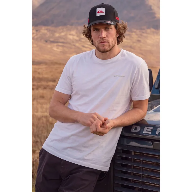 Camiseta Quiksilver M/C Essential Touch Branco-Branco-G