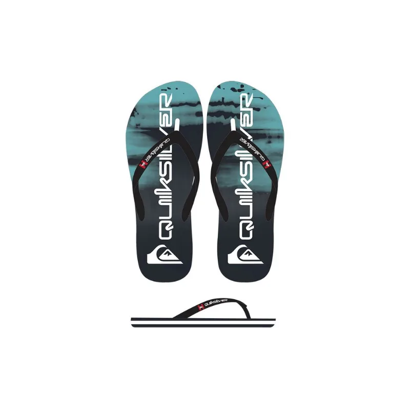 Chinelo Quiksilver Molokai Bloomfade Preto-Preto-41/42