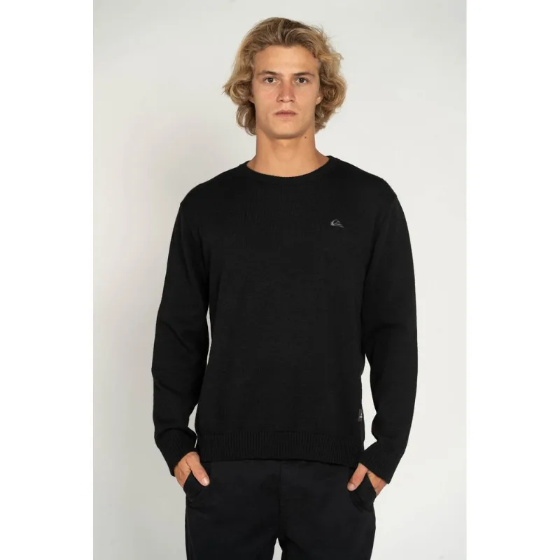 Tricot Quiksilver Emrboidery Preto-Preto-M