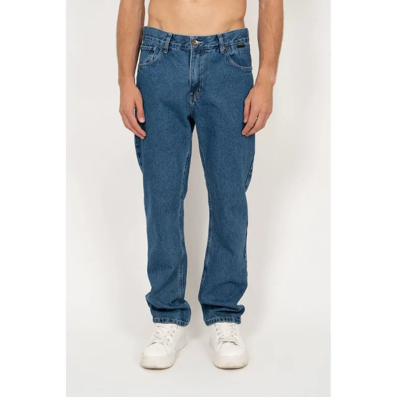 Calça Quiksilver Jeans Everyday Revolver Good Azul Claro-Azul Claro-40
