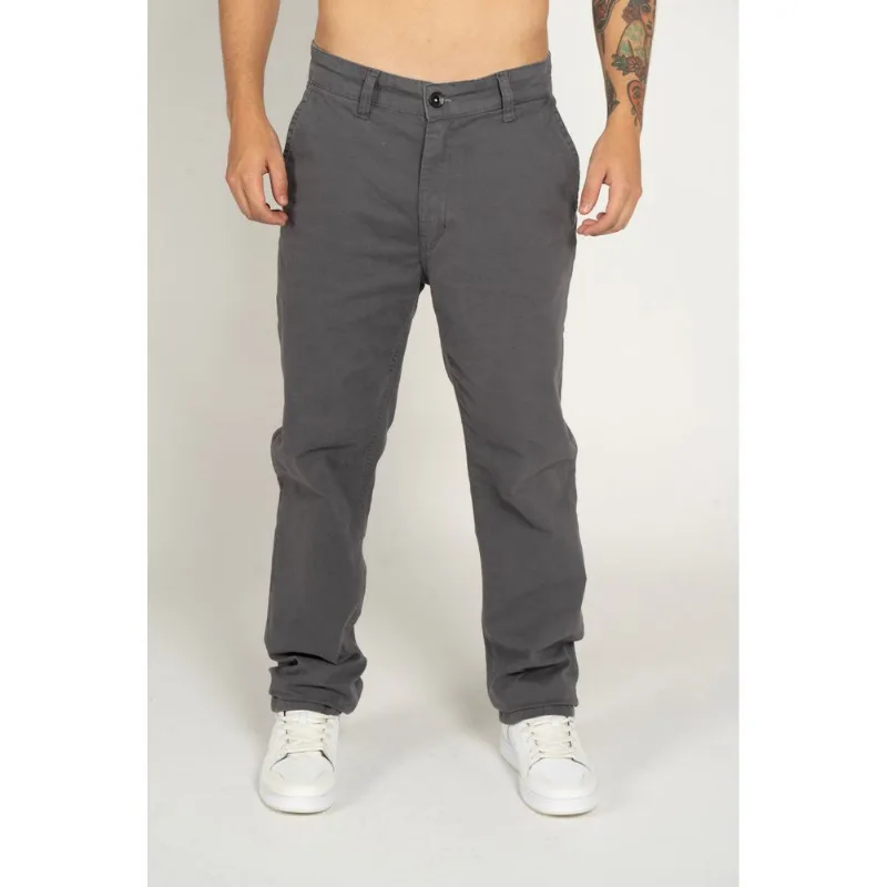 Calca Quiksilver Everyday Chino Cinza Escuro -CINZA ESCURO-44