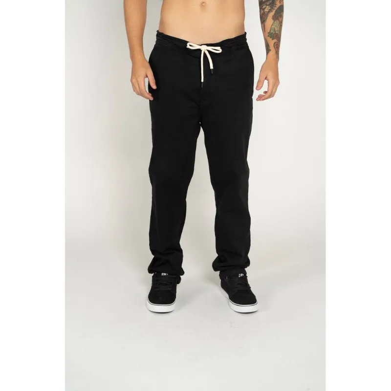 Calca Quiksilver Taxer Twill Preto -Preto-44