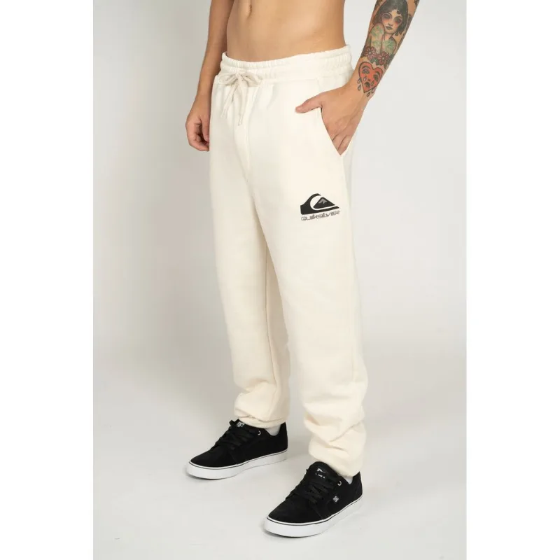 Calça Quiksilver Omni Logo Off White Calca Quiksilver Omni Logo Off White-Off White-P