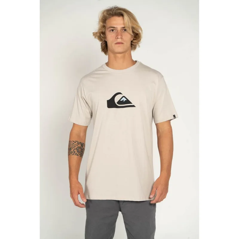 Camiseta Quiksilver M/C Comp Logo Areia-Areia-P