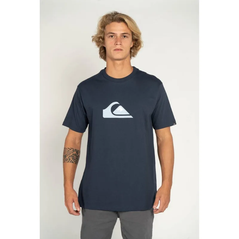 Camiseta Quiksilver M/C Comp Logo Marinho-Marinho-G