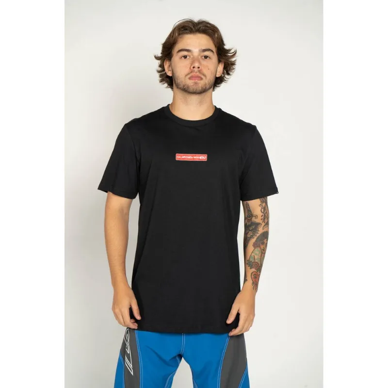 Camiseta Quiksilver M/C Mercury Bitter Preto-Preto-M