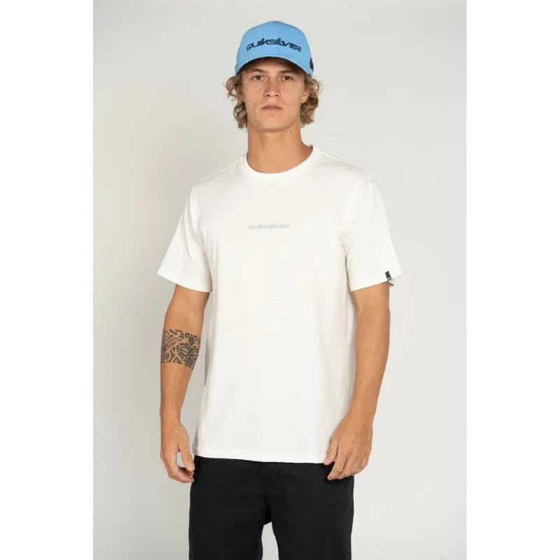 Camiseta Quiksilver M/C Mini Omni Snow White Camiseta M/C Mini Omni Snow White GG
