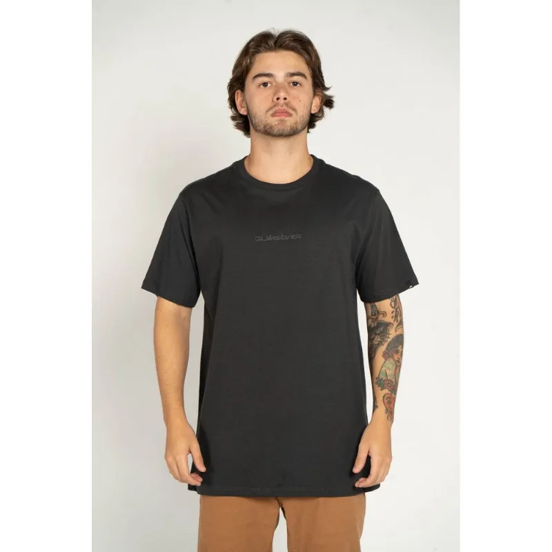 Camiseta Quiksilver M/C Mini Omni Cinza Escuro-CINZA ESCURO-G