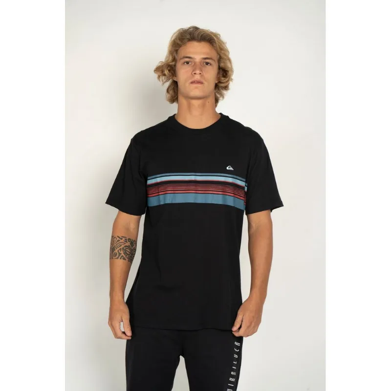 Camiseta Quiksilver M/C Banner Preto-Preto-GG