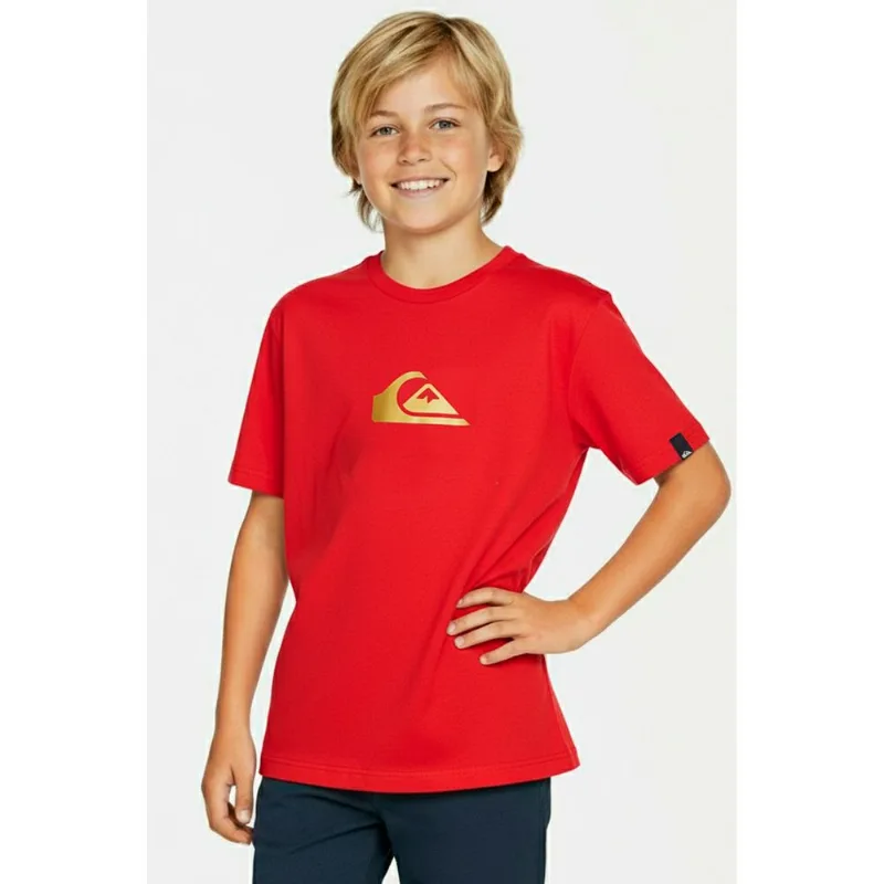 Camiseta Quiksilver M/C Metal Comp Kd Vermelho-Vermelho-6