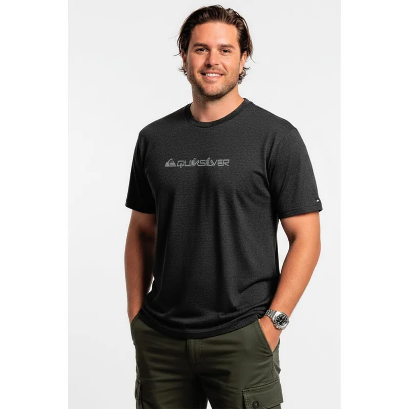 Camiseta Quiksilver M/C New Omni Ps Preto Mescla-PRETO MESCLA-G2