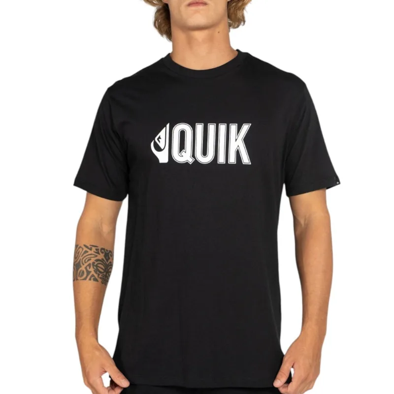 Camiseta Quiksilver High Quik Preta