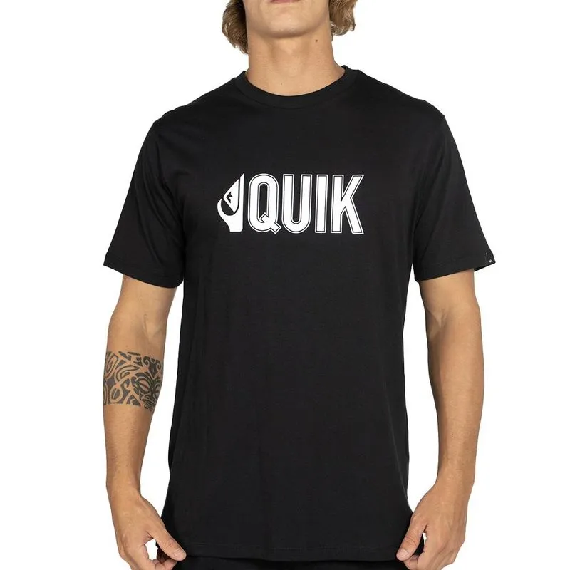 Camiseta Quiksilver High Quik WT25 Masculina Preto GG / preto