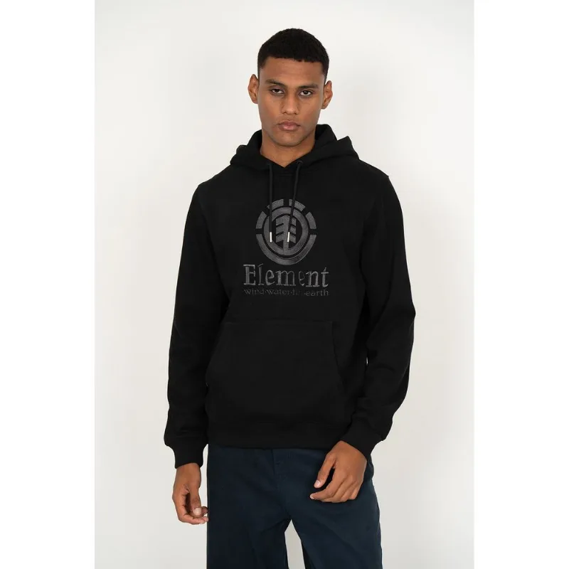 Moletom Element Fech Vertical Preto-GG