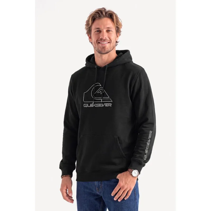 Moletom Quiksilver Fech New Tour Preto-Preto-P