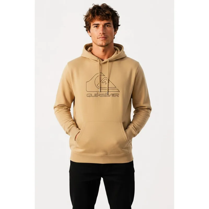 Moletom Quiksilver Fech New Tour Caqui-Caqui-M