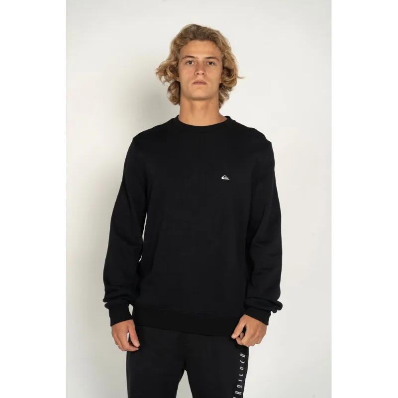 Moletom Quiksilver Care Embroidery Preto-Preto-G