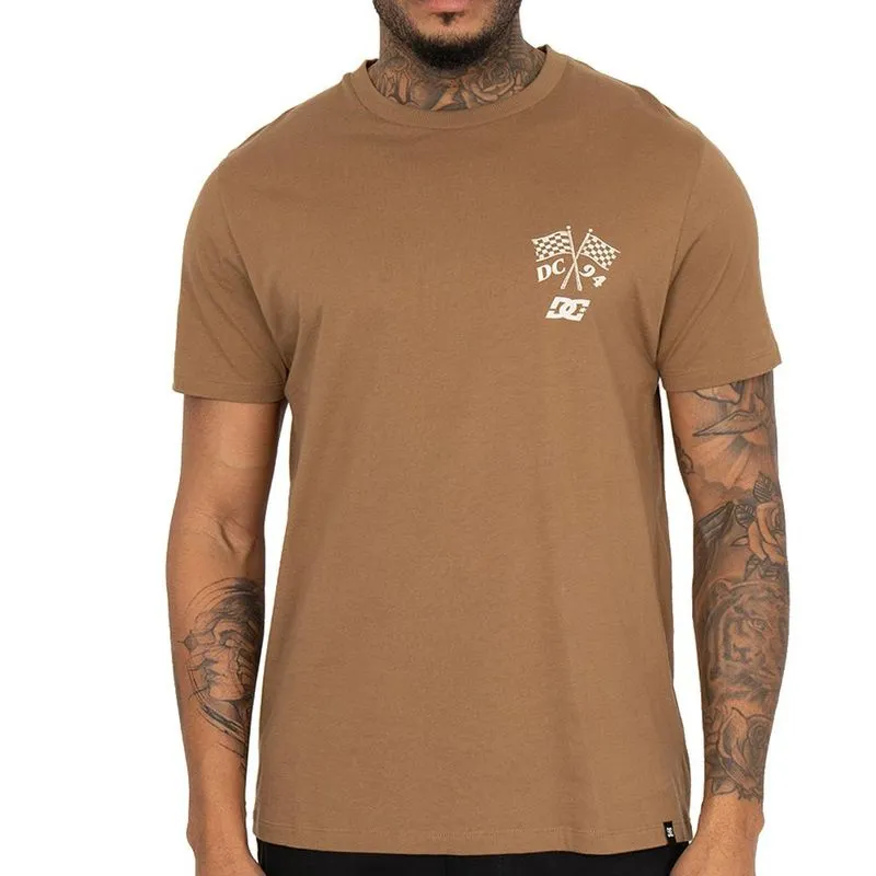 Camiseta DC Shoes For The Win WT25 Masculina Marrom M / marrom