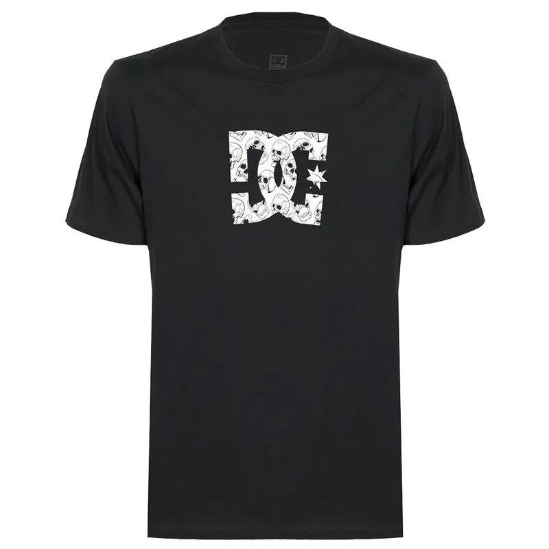 Camiseta DC Shoes Star Skully WT25 Masculina Preto P / preto