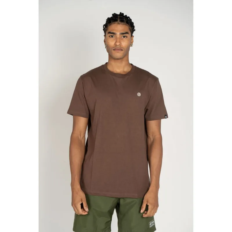 Camiseta Element M/C Mini Emb Marrom Escuro G