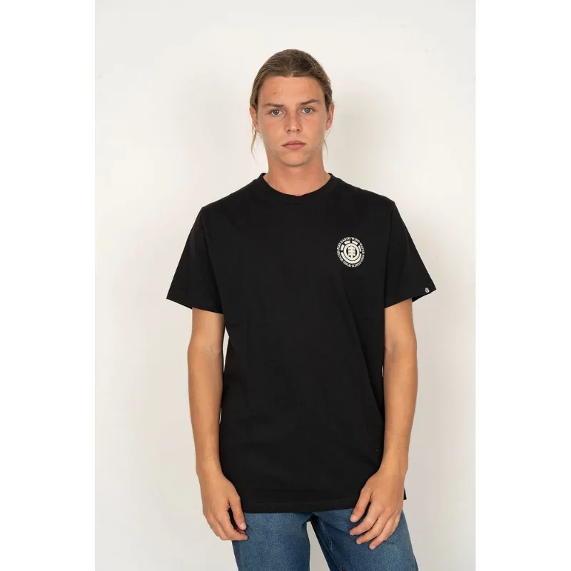 Camiseta Element M/C Seal Bp Preto-Preto-M
