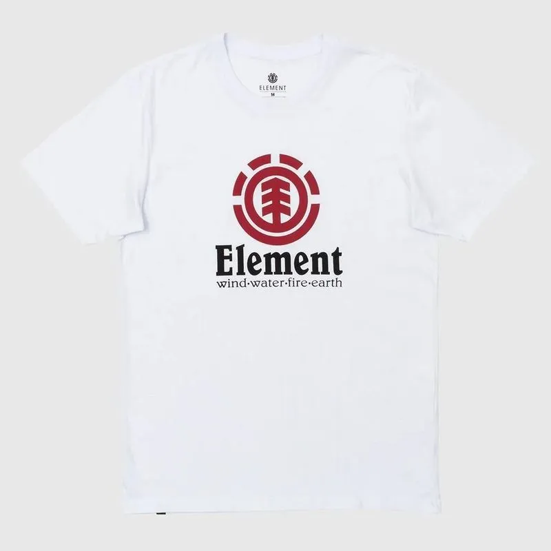Camiseta Element Vertical WT25 Masculina Branco G / branco