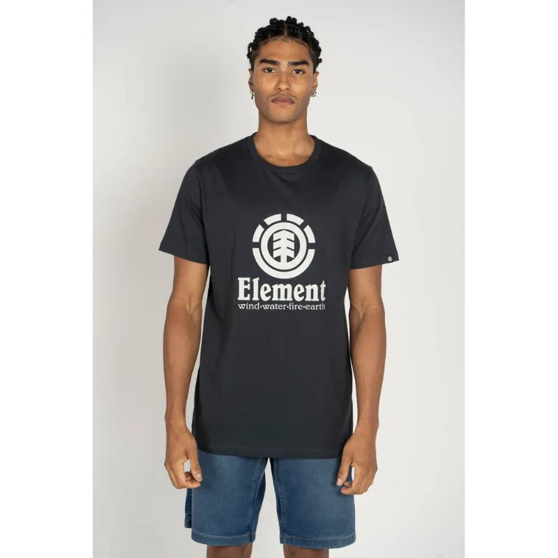 Camiseta Element M/C Vertical Marinho-Marinho-P