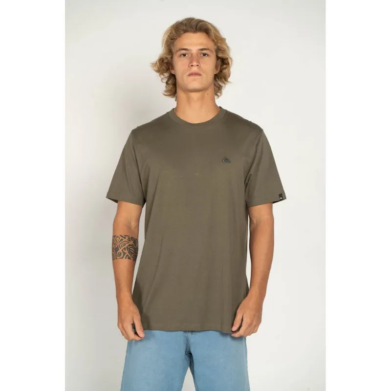 Camiseta Quiksilver M/C Embroidery Verde Escuro-VERDE ESCURO-G