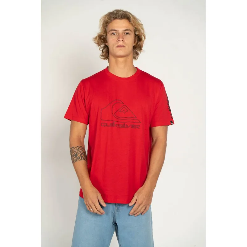 Camiseta Quiksilver M/C New Tour Vermelho-Vermelho-M