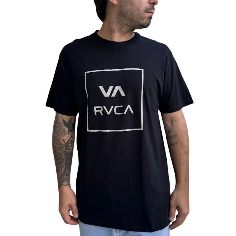Camiseta RVCA VA All The Way WT25 Masculina Preto GG / preto