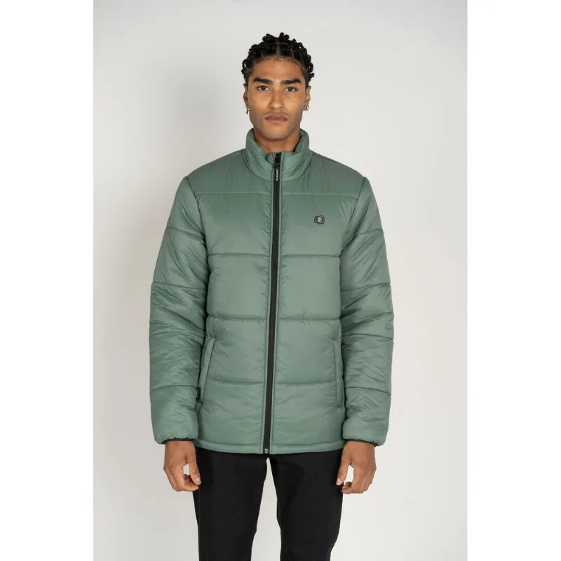Jaqueta Element Puffer Skateboard Verde Militar M