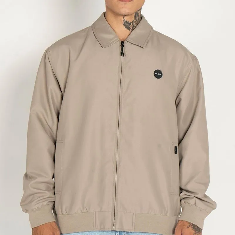 Jaqueta RVCA Coping WT25 Masculina Caqui M / begê