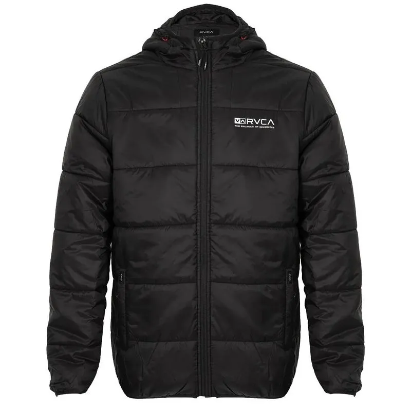 Jaqueta RVCA Puffer WT26 Masculina Preto P / preto