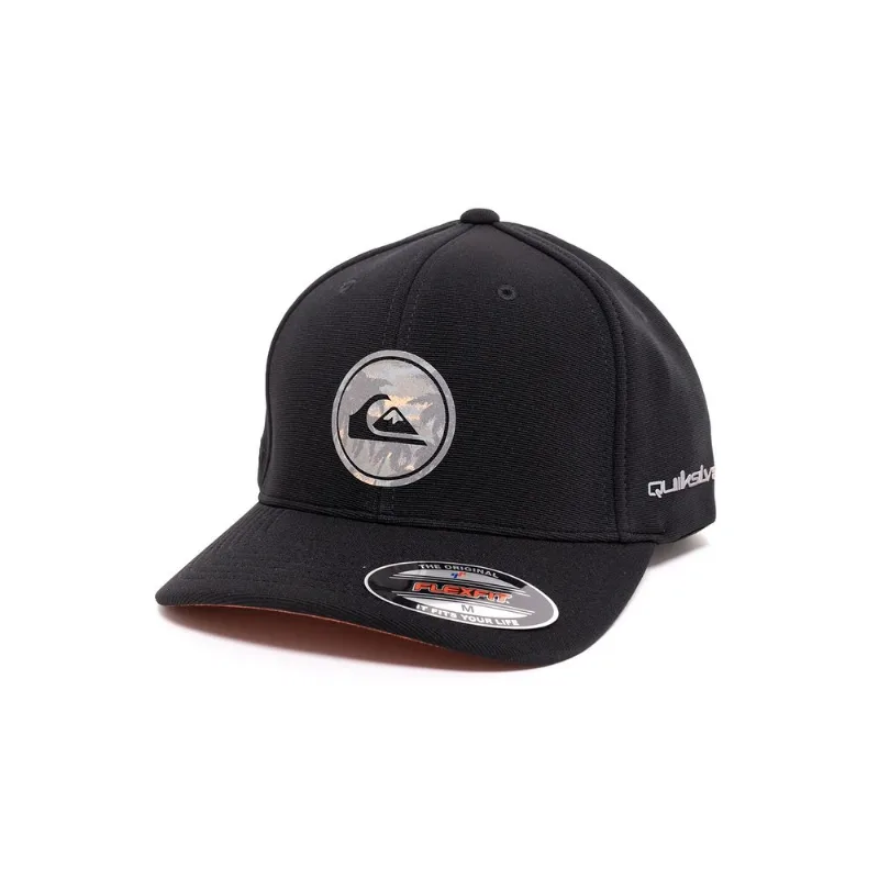 Boné Quiksilver Gradient Round Tropicamo Black M