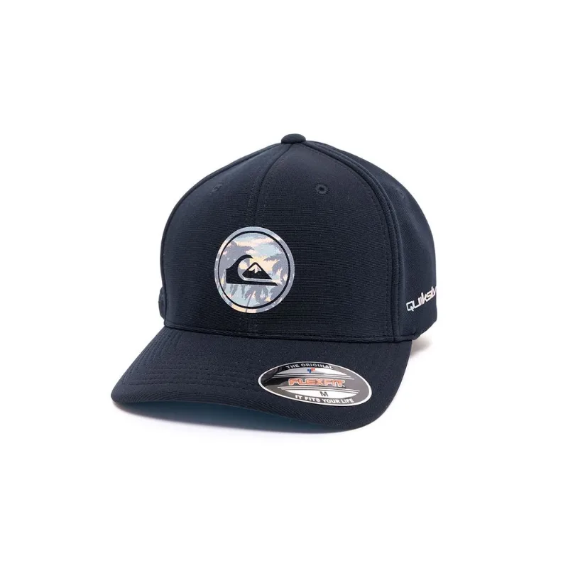 Boné Quiksilver Gradient Round Tropicamo Navy M