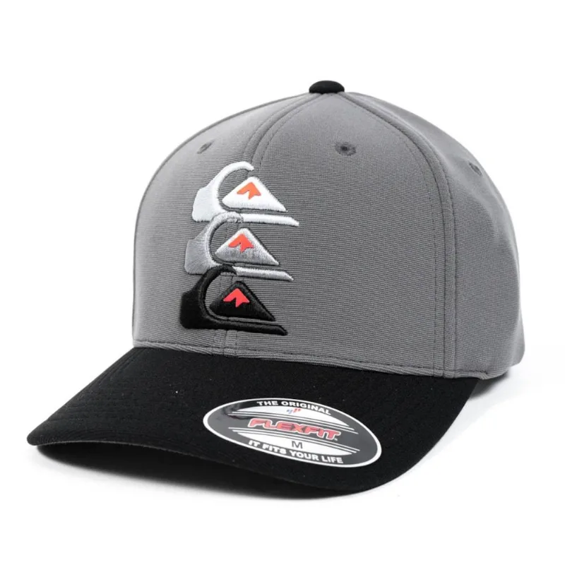 Boné Quiksilver Emb Three Logo Dark Grey