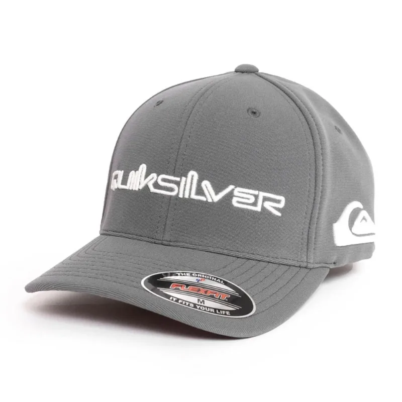 Boné Quiksilver Emb Type Heritage Regal Dark Grey